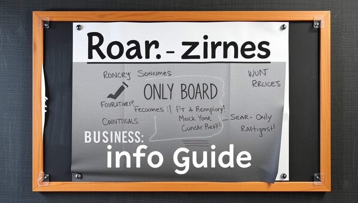 roarbiznes business infoguide from riproar